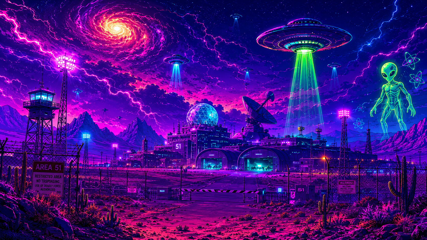 Area 51 — observed from the etheric plane